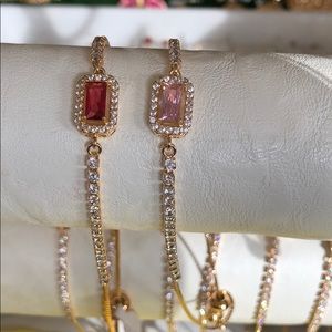 18k gold filled adjustable bracelet